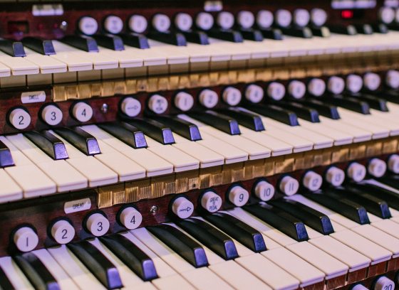 Keys on the Longwood Organ