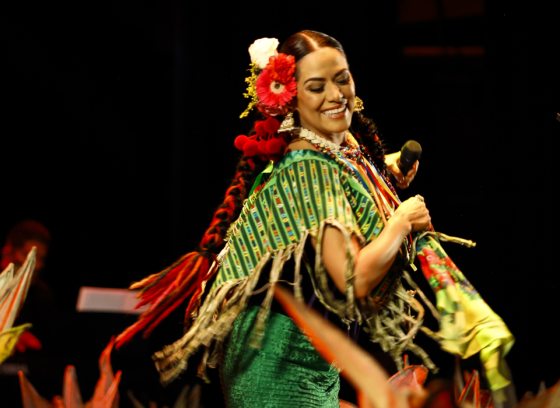Adult dancing on stage