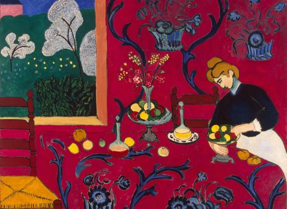 Painting - The Dessert: Harmony in Red by Henri Matisse