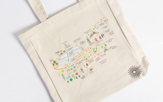 Longwood Custom Map Tote