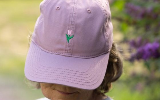 Tulip Embroidered Cap