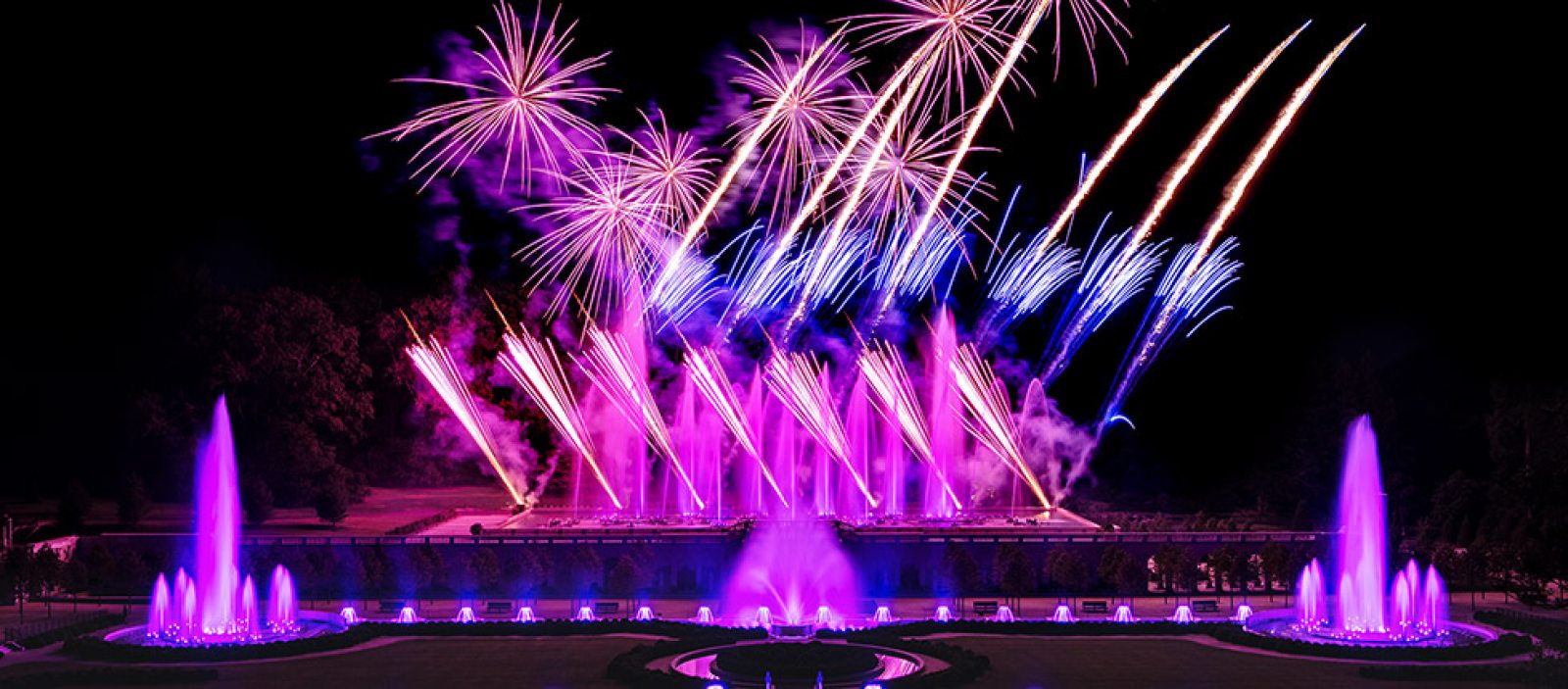 Fireworks & Fountains Shows Longwood Gardens