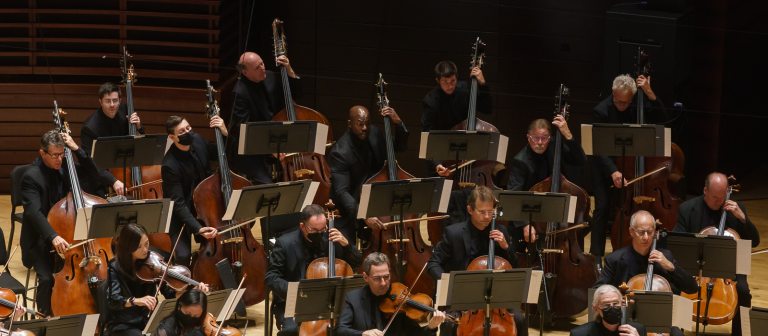 Musicians on stage