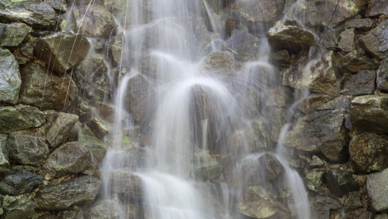 Long exposure capture of Pierce's Woods Waterfall