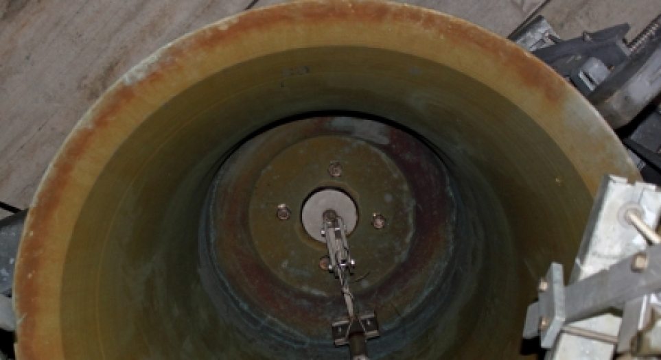 carillon bell up close