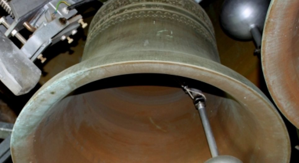 carillon bell up close