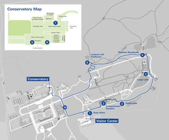 blue map route for Voices in the Landscape exhibition