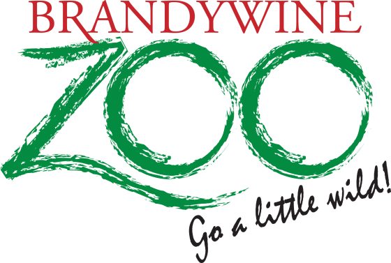 brandywine zoo logo with red and green text