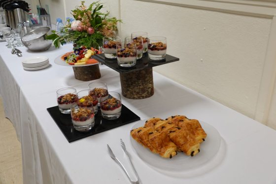 A table of sweets and pastries